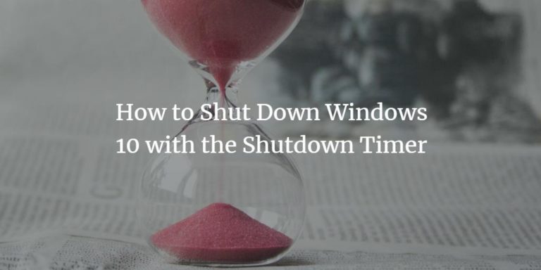 cancel shutdown timer windows 10