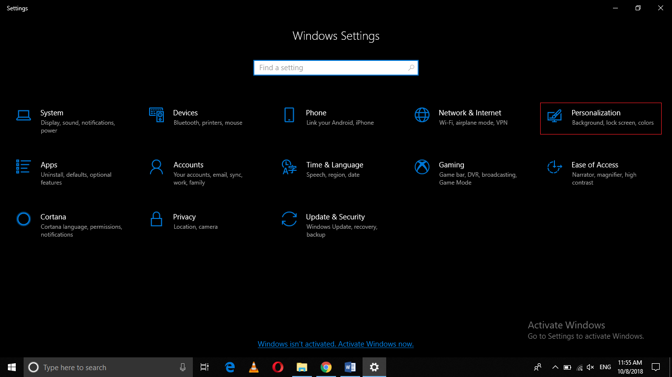 windows 10 change icon theme