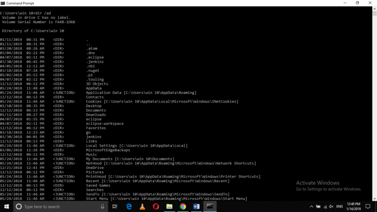 how-to-use-the-dir-command-in-windows-10