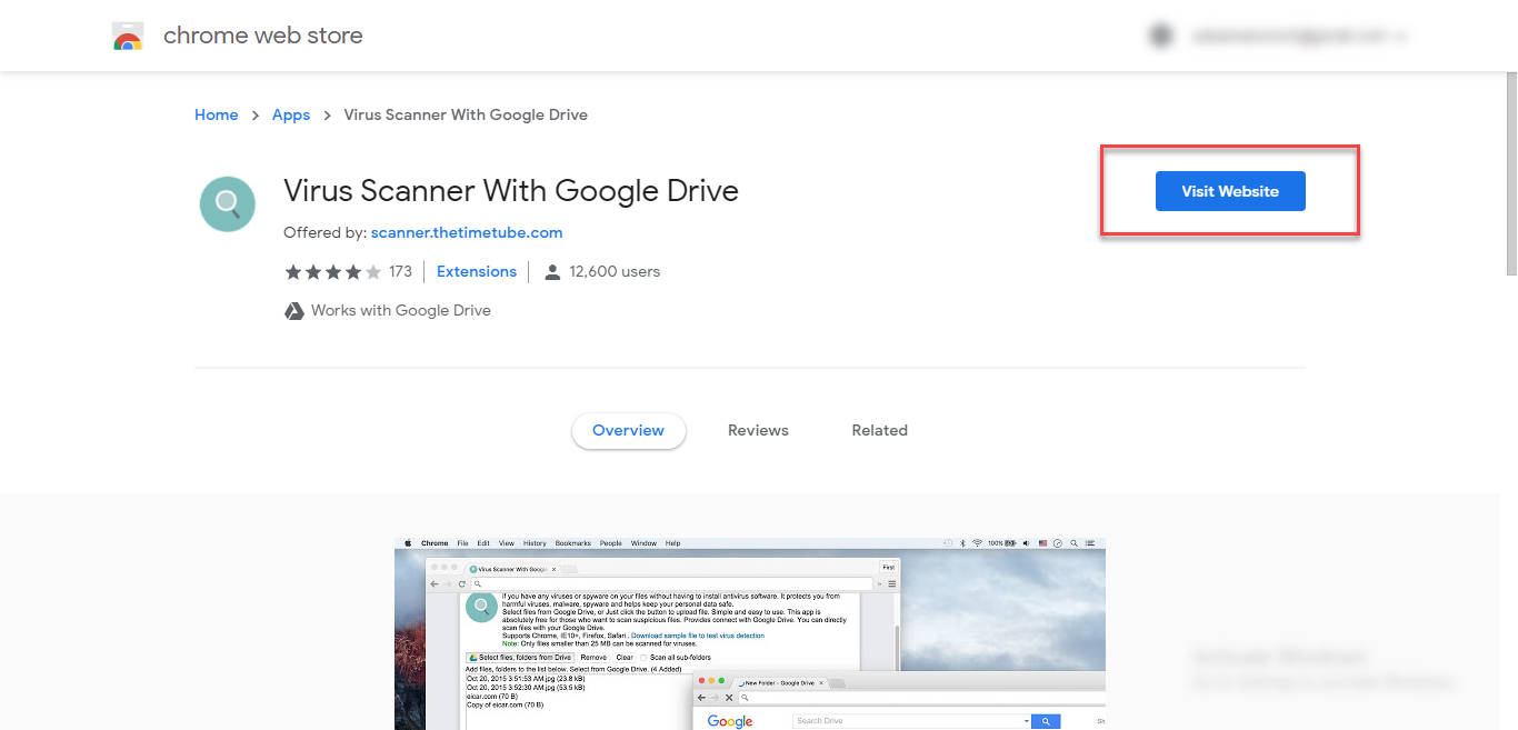 what is google drive scan