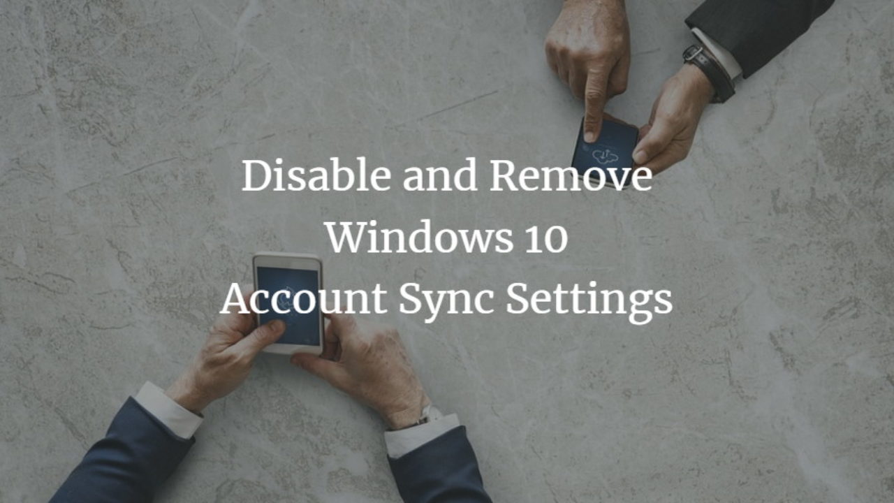 ms exchange sync settings master sync has been turned off