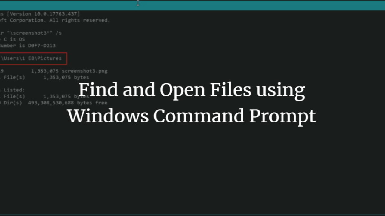command prompt opens and closes quickly