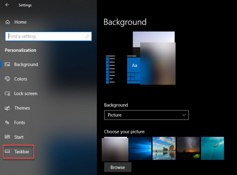 How to restore Battery Icon in Windows 10