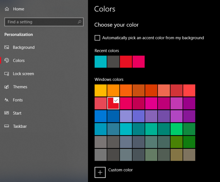 How to personalize Window Borders and Shadows on Windows 10