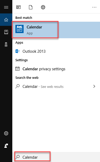 is there a google calendar app for windows 10