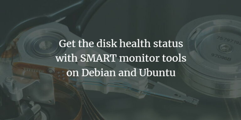 ubunty check disk health
