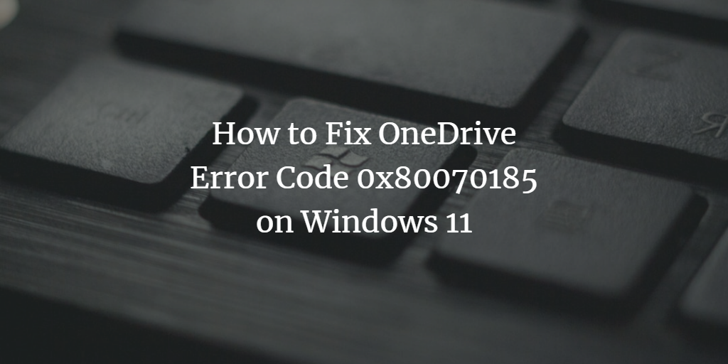 Fix onedrive error