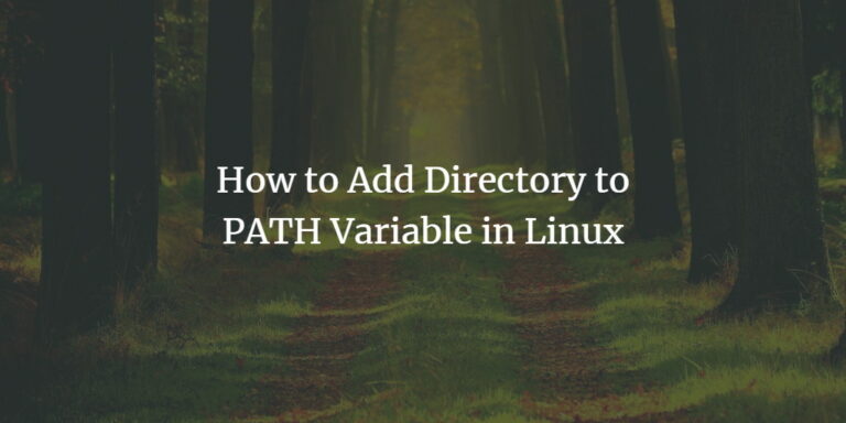 how-to-add-directory-to-path-variable-in-linux