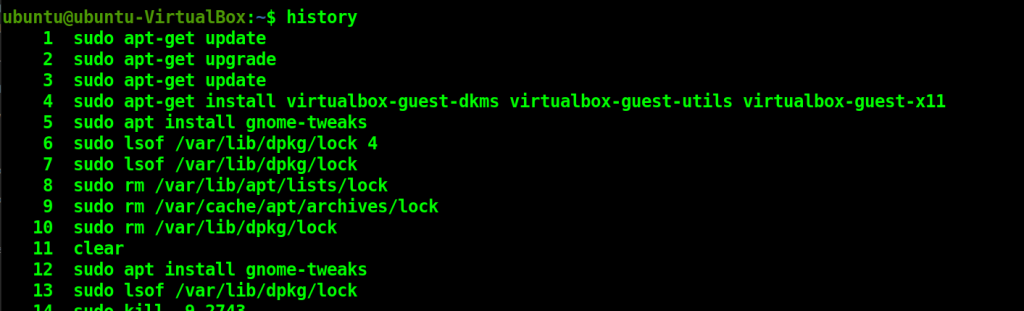 Linux Terminal Shortcuts