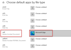How to disable PDF Viewer in Edge Browser in Windows 10
